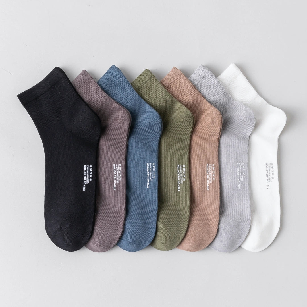Men's Big & Tall  98% Cotton Quarter Socks