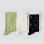 Women's Tulip Mesh Socks (3-Pack) - sock set showing breathable mesh comfort