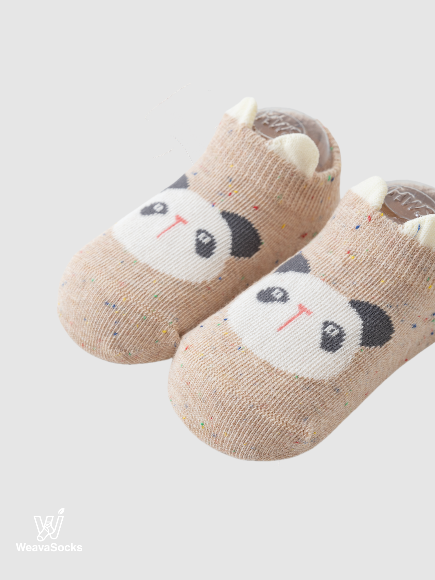 Babies' No-Show Grip Socks-1 Pack