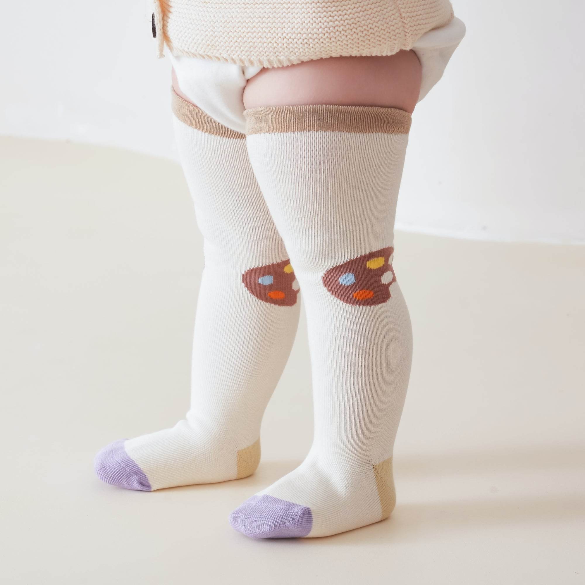 Babies The Little Artist Knee-Highs-3 pack - Weavasocks