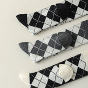 Preppy Argyle Knee Highs