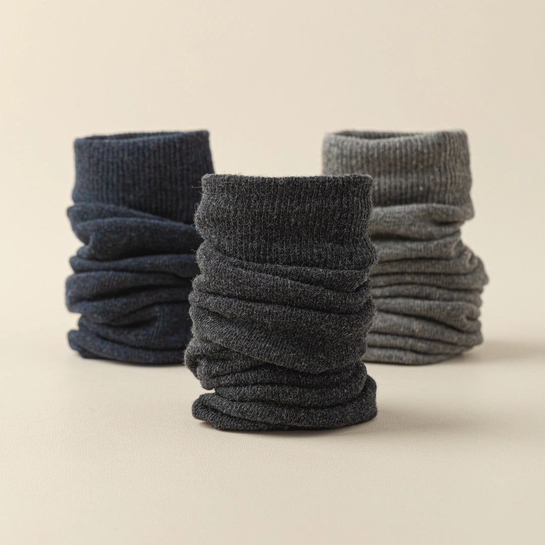 Men's Wool Blend Thermal Business Socks