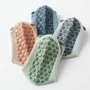 Baby’s First Journey Floor Socks with Full Grip 4-Pack