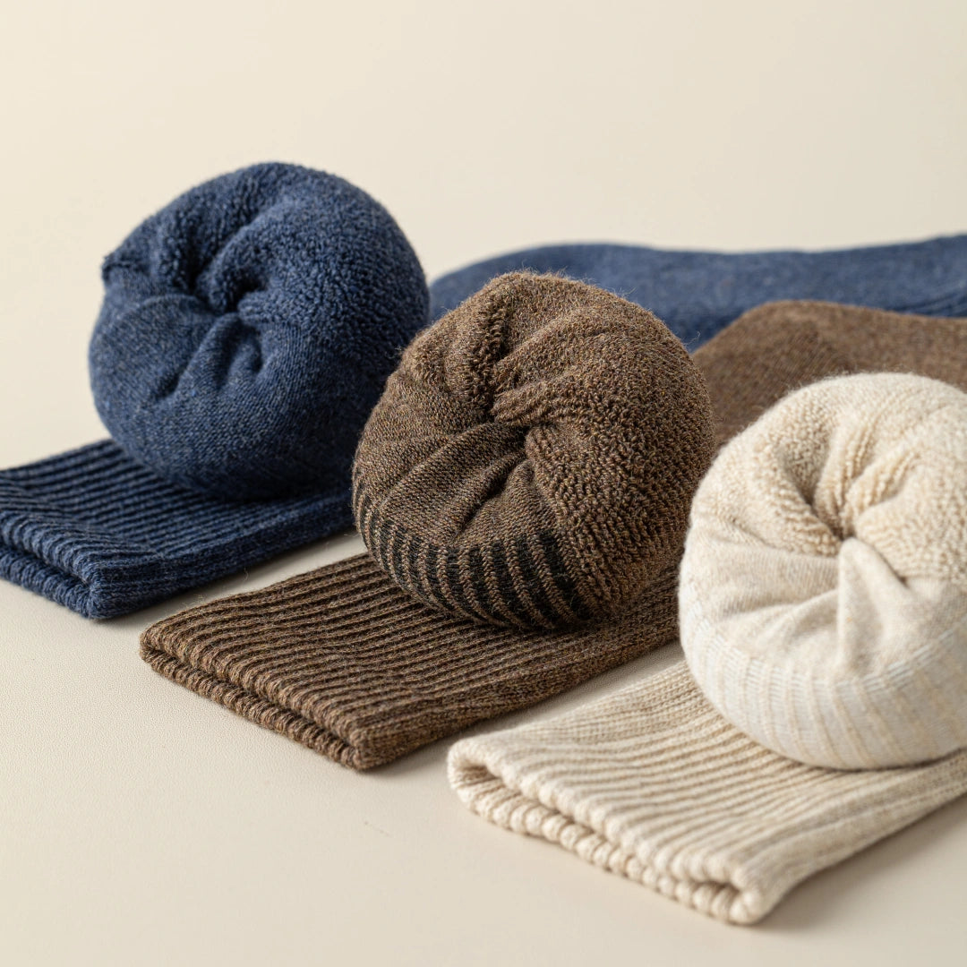 Thick Cushioned Cotton Crew