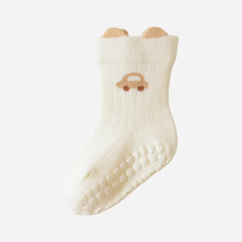 Babies Little Cruiser Grip Socks-3 Pairs