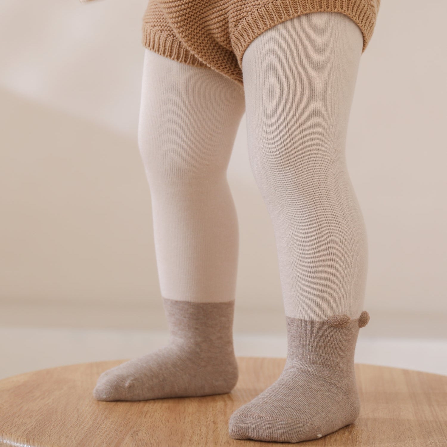 Babies' Organic Cotton Layering Tights for Babies-1 Pack