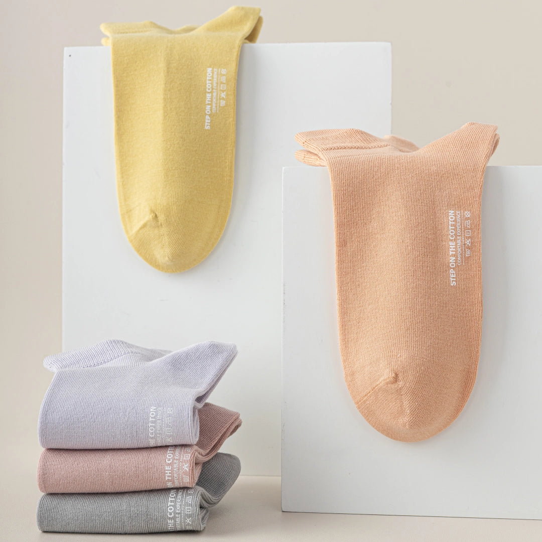 Women's 98% Cotton Heel Tab Ankle Socks