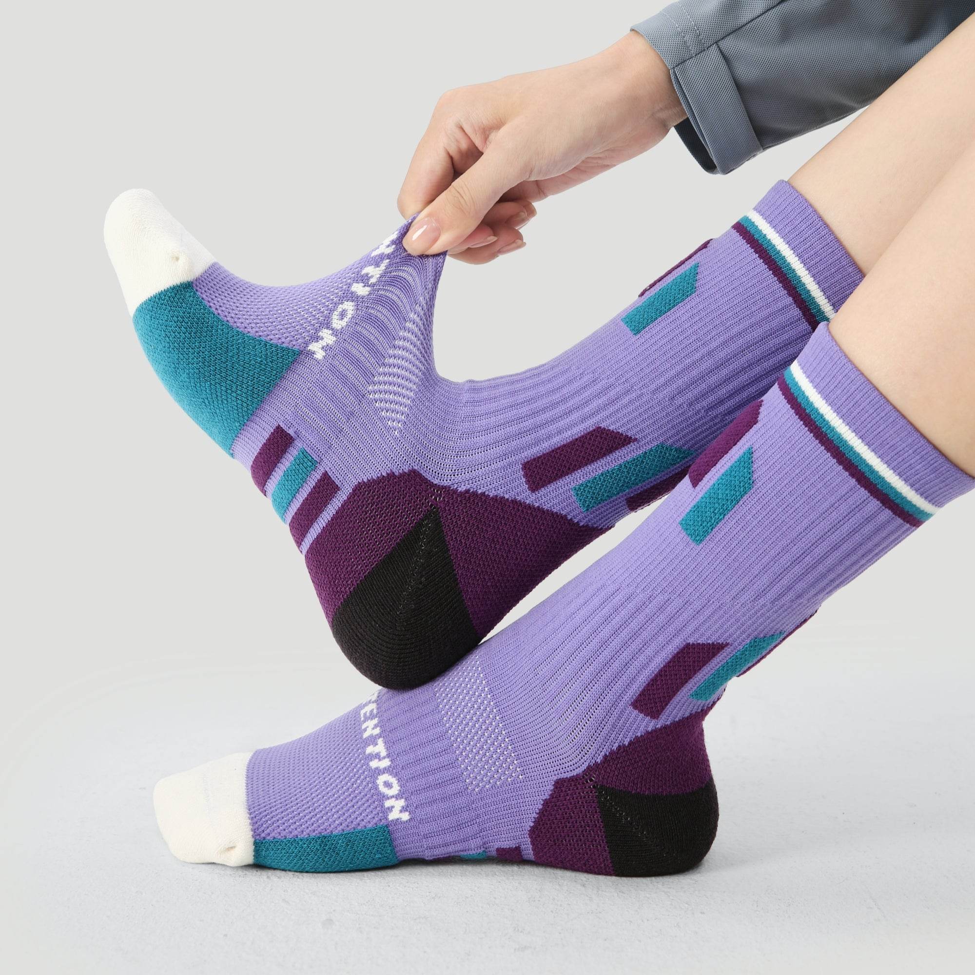 Women's Performance Cushioned Crew Socks - Lavender