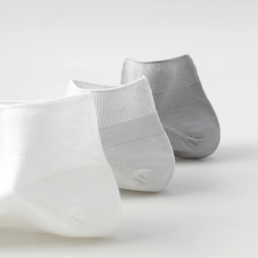 Men's 99% Supima® Cotton Breathable Mesh Low Cut Socks - product photo showing breathable mesh comfort
