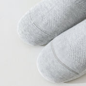 "Titan Mesh" Big & Tall Men's Crew Socks - product photo showing breathable mesh comfort