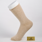 Women's 98% Cotton Classic Roll Top Slouch Crew Socks - product photo showing soft cotton-rich comfort