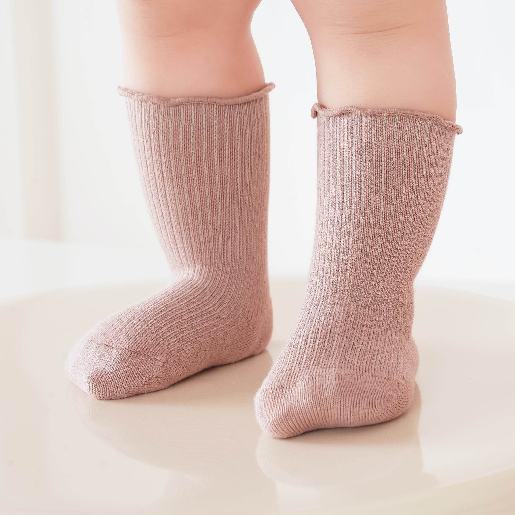 Babies The Ruffle Cuff Basics-3 pack - Weavasocks