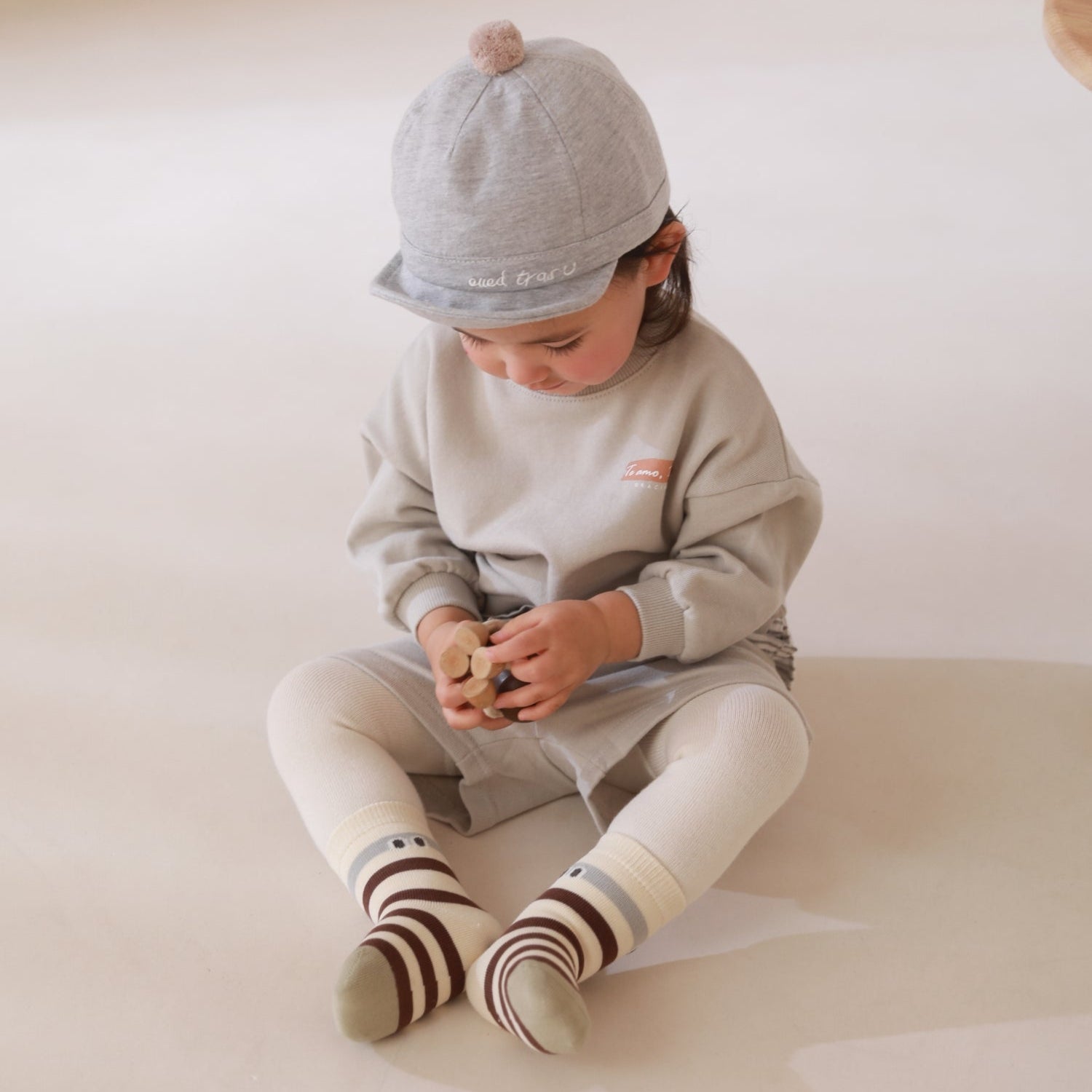 Babies' Combed Cotton Socks -5 Pack