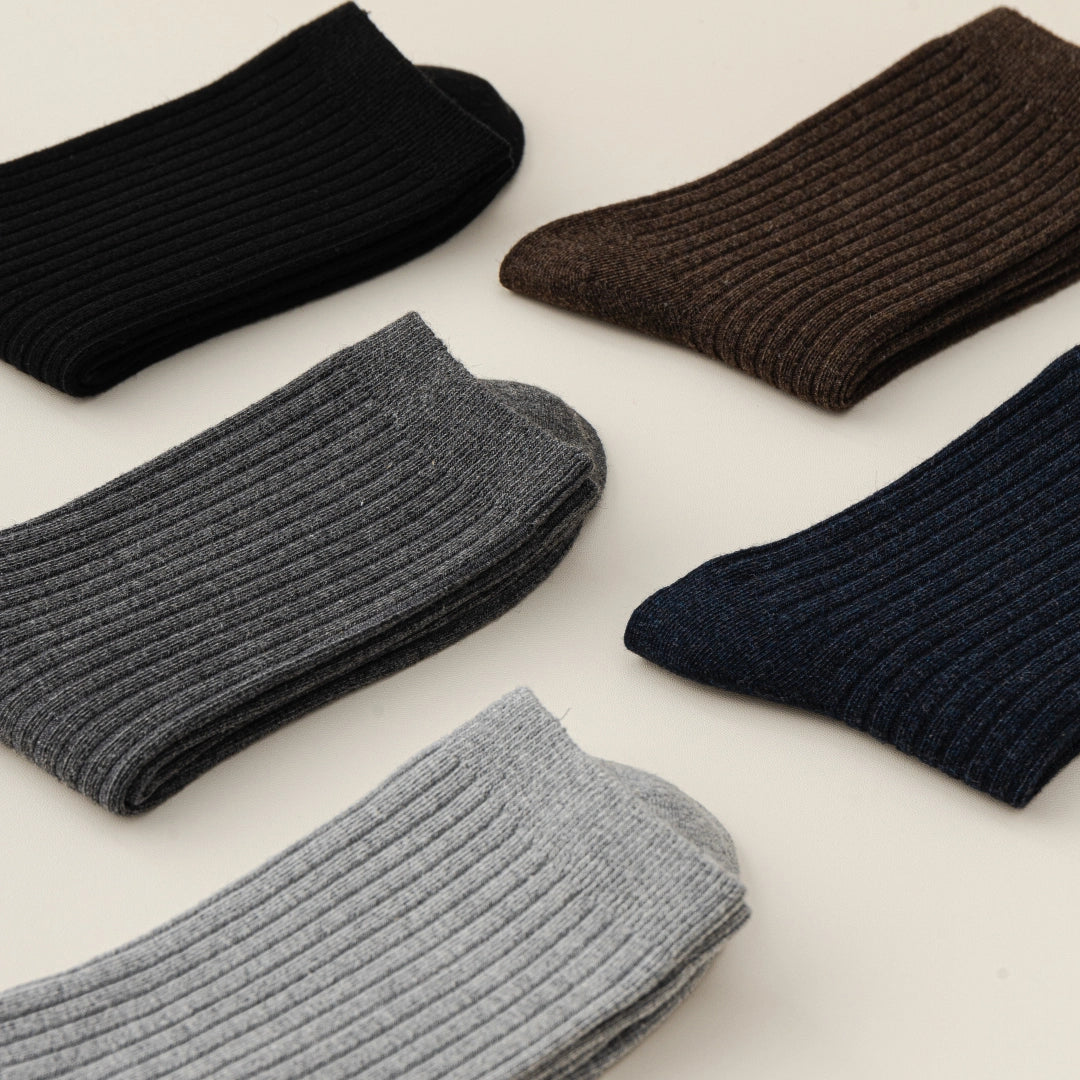 Men's Anti-Pilling Wool Blend Thermal Crew Socks