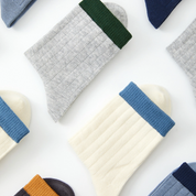 Kid‘s Premium 97% Cotton Ribbed Socks 5-Pack