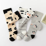 Baby’s Moo Moo' Cute Cow Knee-High 3-Pack