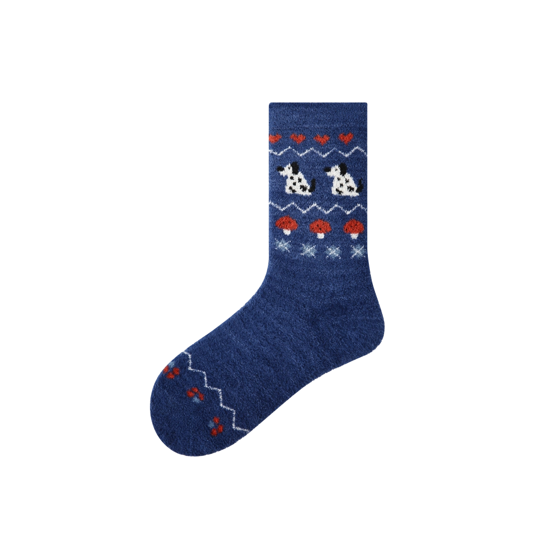 Fuzzy Cabin Socks