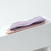 Professional Non-Slip Five-Toe Yoga Knee-High Socks - detail photo showing secure grip comfort