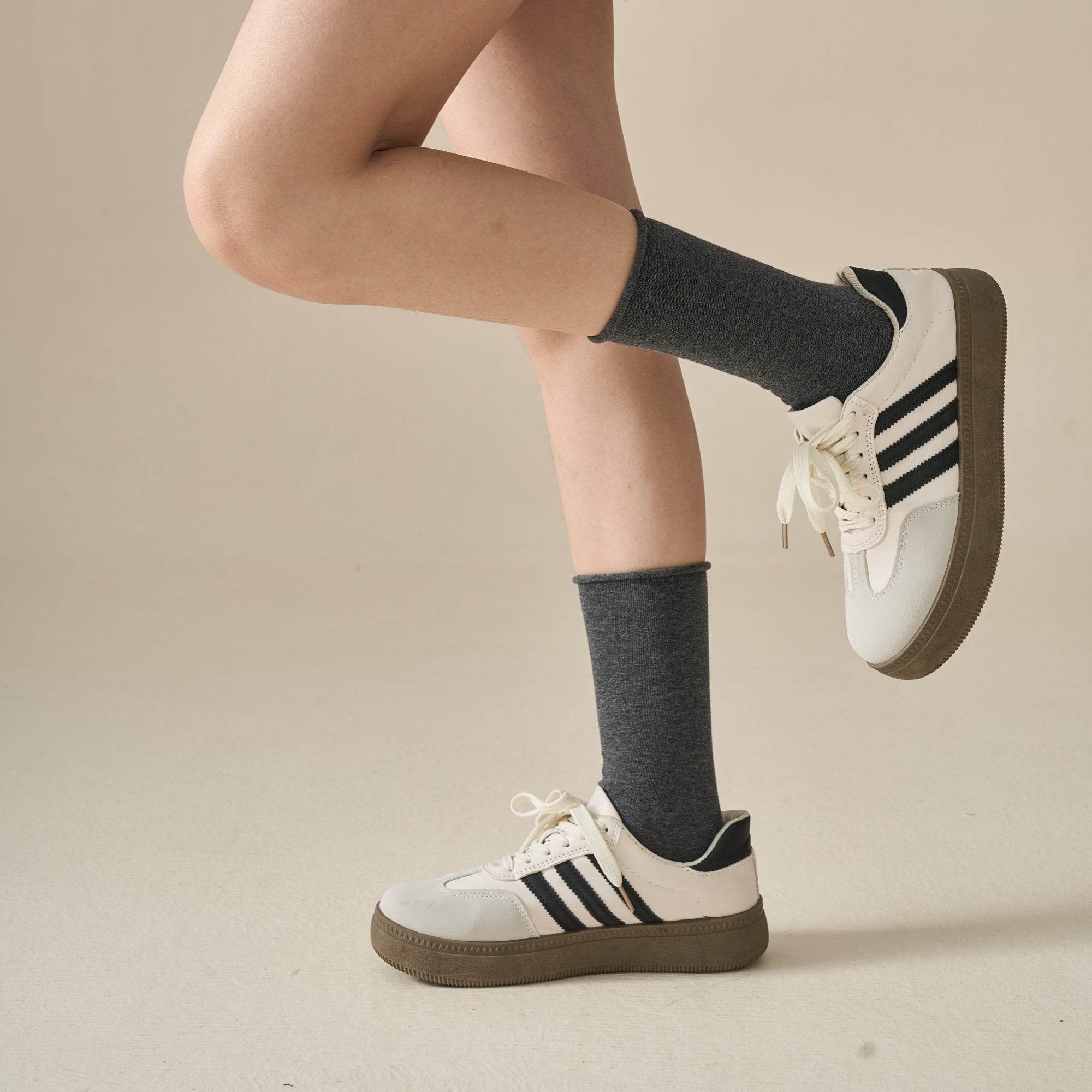 Women's Cloud-Soft Cotton Slouch Socks - Single Pair