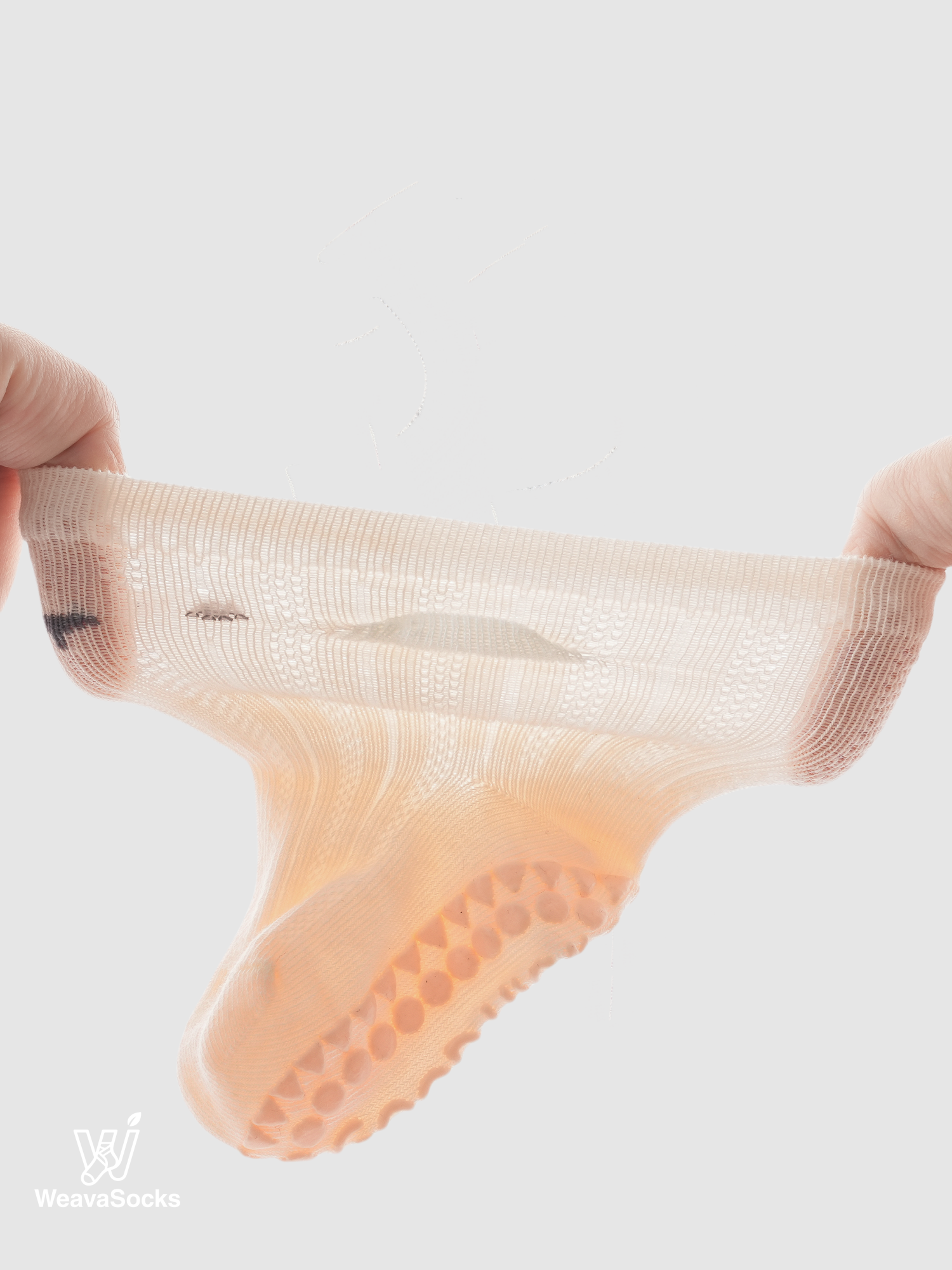 Babies' Non-Slip Mid Crew Socks-3 Pack