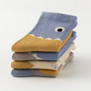 Baby’s Ocean Shark & Geometric Socks 4-Pack