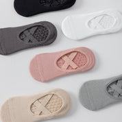 92% Cotton Cushioned Anti-Slip Yoga Socks