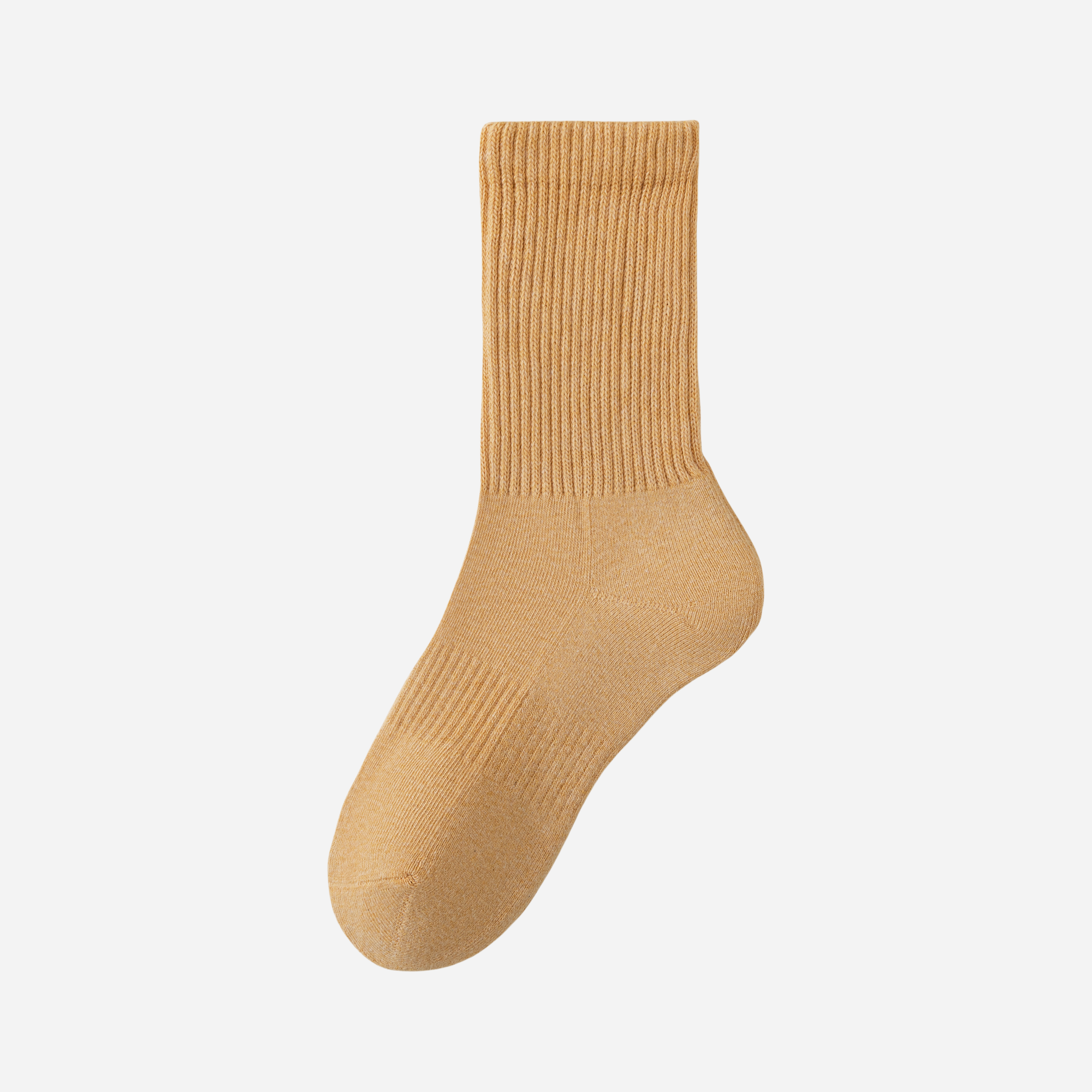 Women's Plush Terry Crew Socks-5 Pack