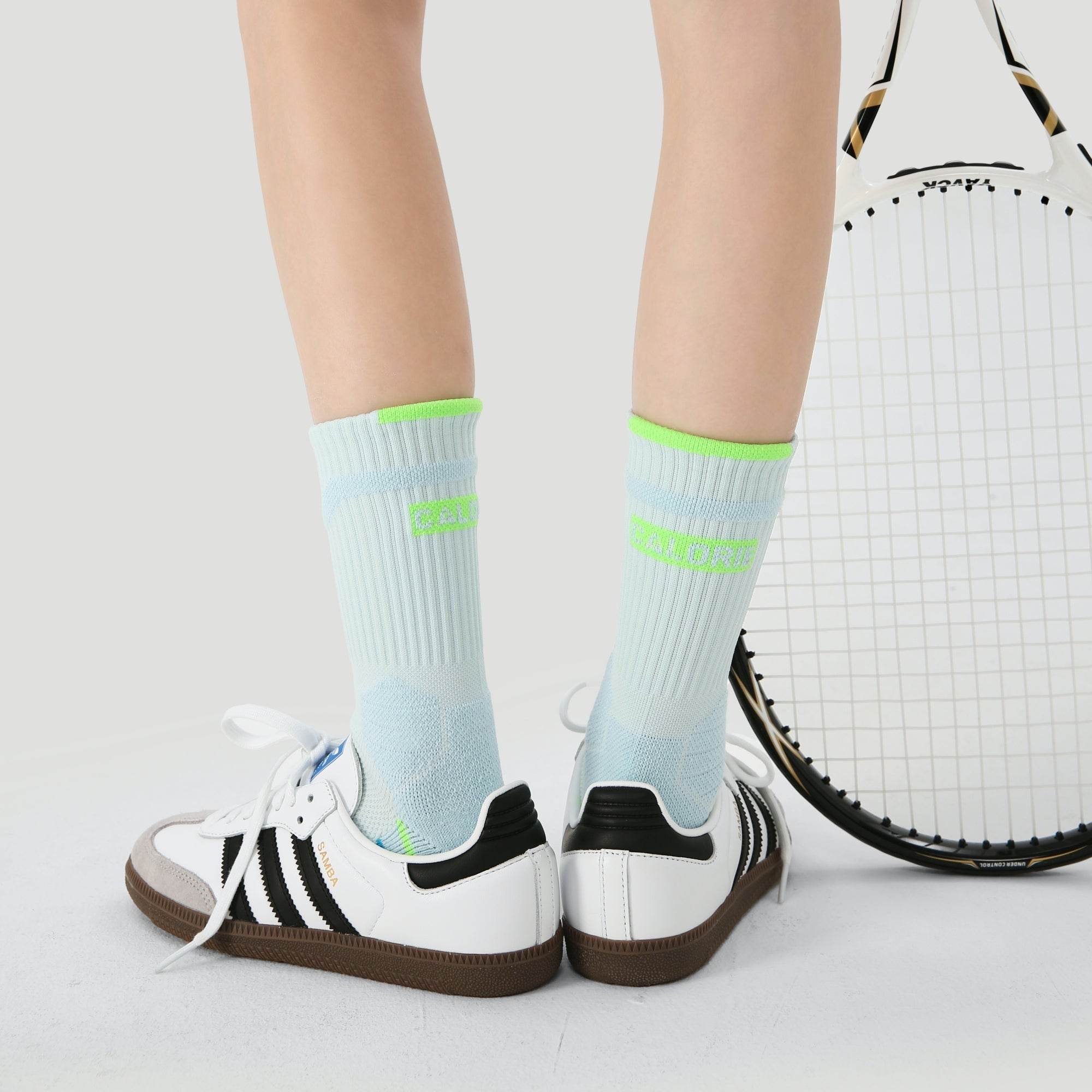 Women's Performance Cushioned Crew Socks - Sky Blue