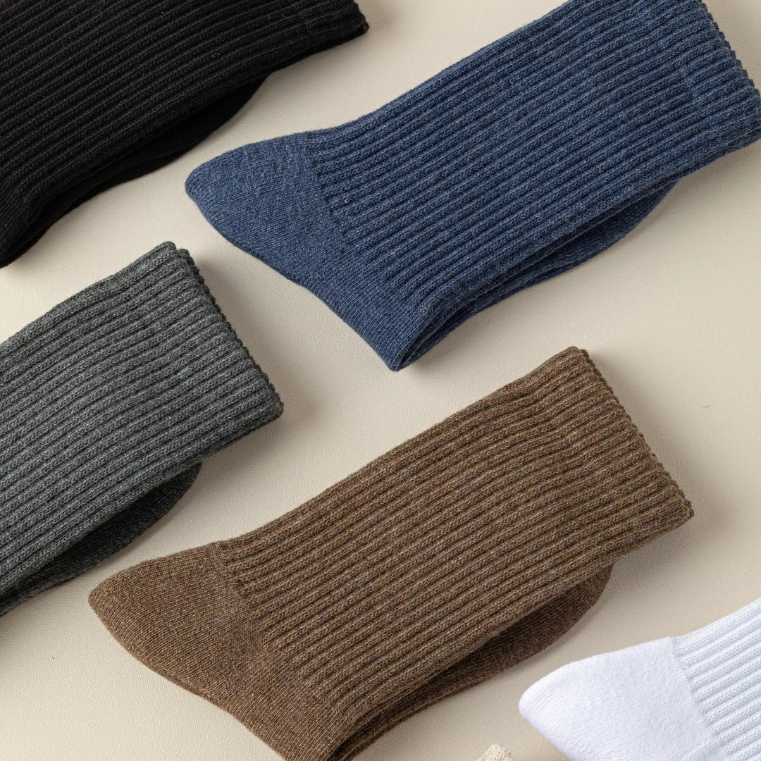 Thick Cushioned Cotton Crew