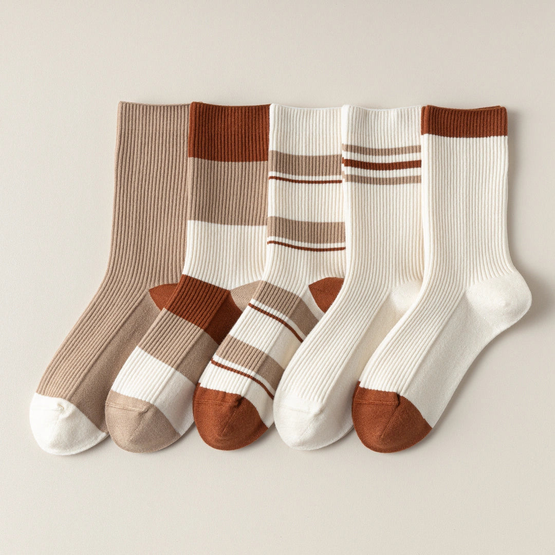 Retro Soft Striped Crew