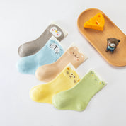 Baby’s Ultra-Soft Baby Cotton Animal Socks