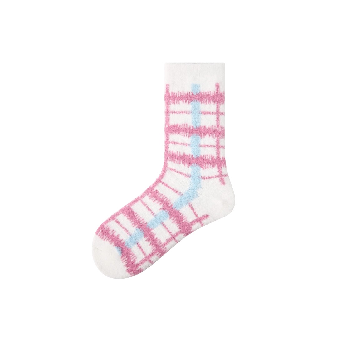 Plaid Cozy Socks