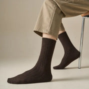 Men's All-Season Merino Ribbed Socks