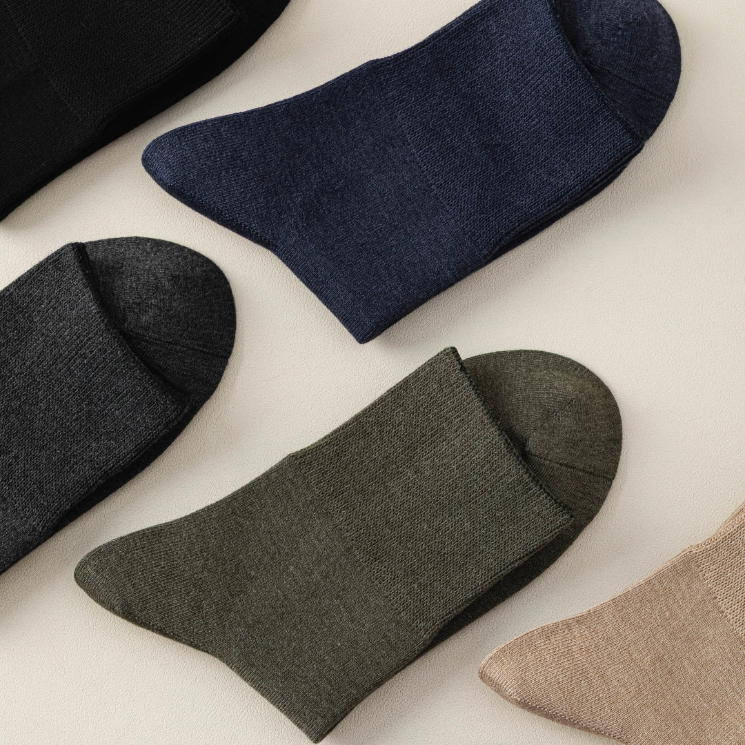 Men's Cotton Blend Self-Heating Thermal Socks