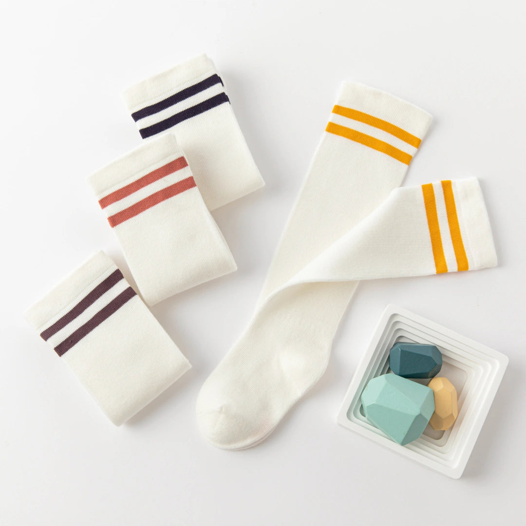 Baby’s Classic Stripe Knee-high Socks