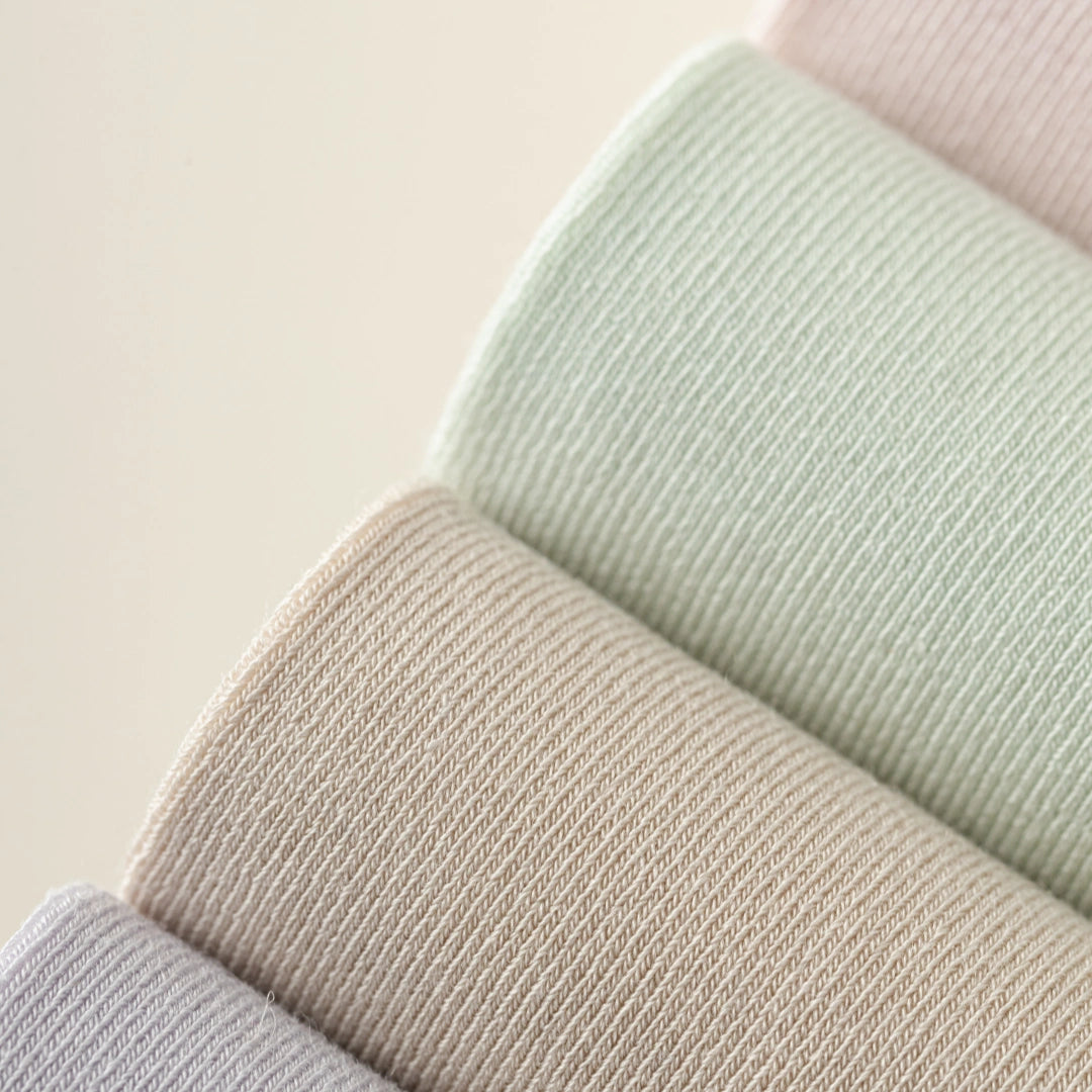 Women's 6" Modal & 6A Mulberry Silk Blend Crew Socks - product photo showing modal and mulberry silk comfort