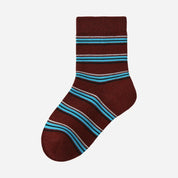 Kid's Modern Retro Patterned Socks - 5 Pairs