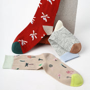 Women's Mesh Crew Socks (3-Pack) - sock set showing breathable mesh comfort