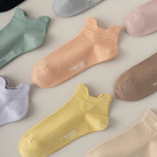 Women's 98% Cotton Heel Tab Ankle Socks