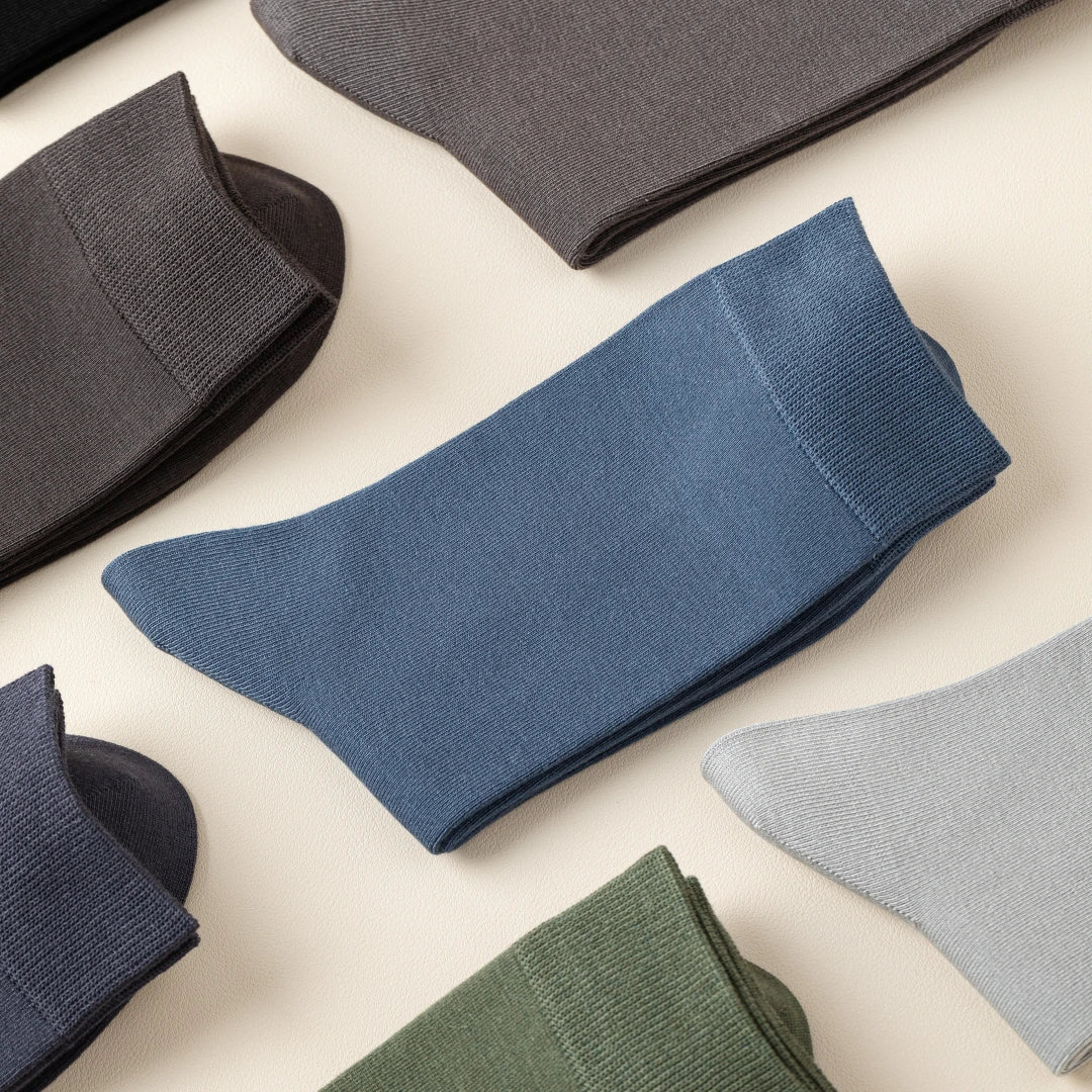 Men's Ultra-Luxury 65% Modal & Silk Business Socks