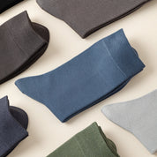 Men's Ultra-Luxury 65% Modal & Silk Business Socks