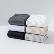 "Titan Mesh" Big & Tall Men's Crew Socks - product photo showing breathable mesh comfort