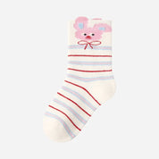 Kid's Kawaii Animals Crew Socks - 5 Pairs