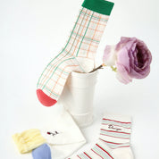 Women's Color-Block Mesh Crew Socks (3-Pack) - sock set showing breathable mesh comfort