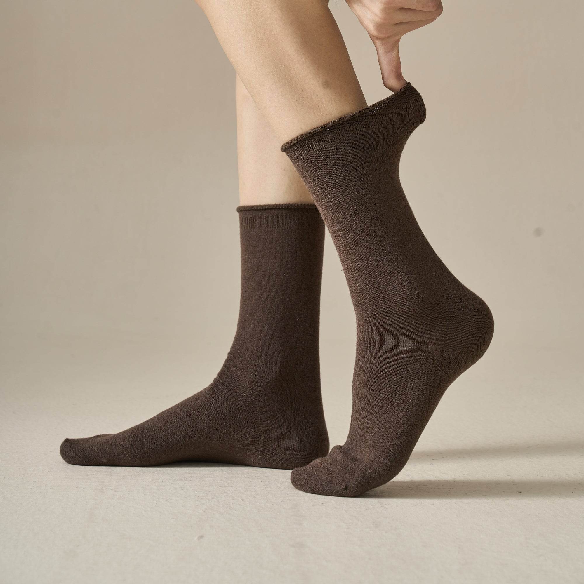 Women's Luxe Wool & Silk Slouch Socks - Single Pair