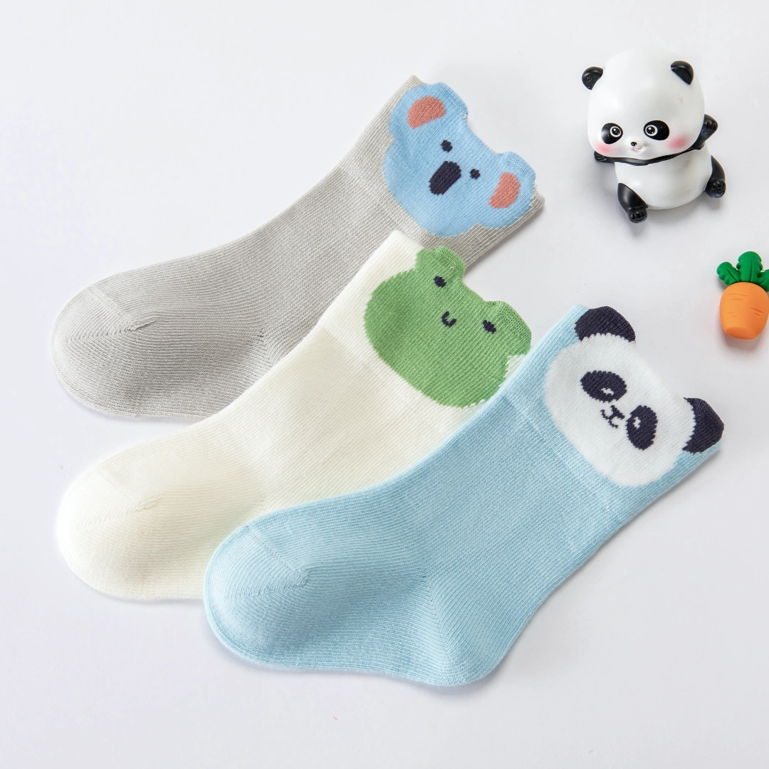 Baby’s Forest Friends' Colorblock Animal Cuff 3-Pack