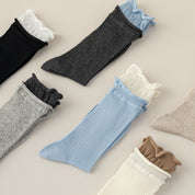 Women's Ultra-Thin "Airy" Rolled Cuff Slouch Socks