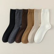 Men's Premium Wool & Silk Blend Dress Socks
