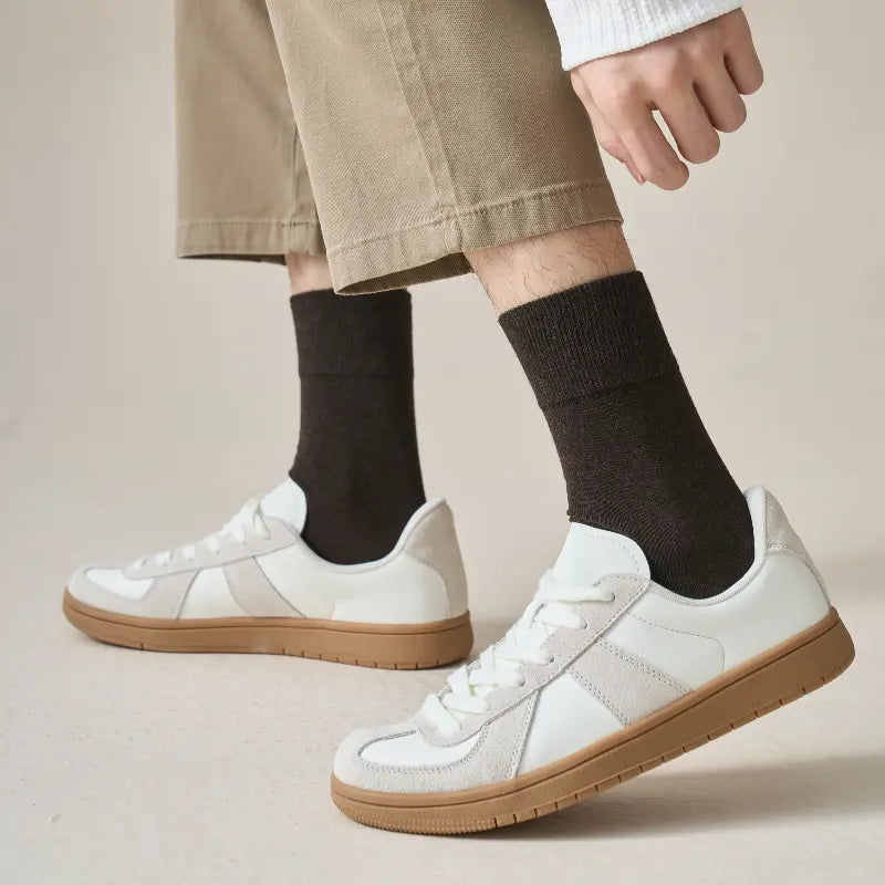 Men's Merino Wool & Silk Blend Socks