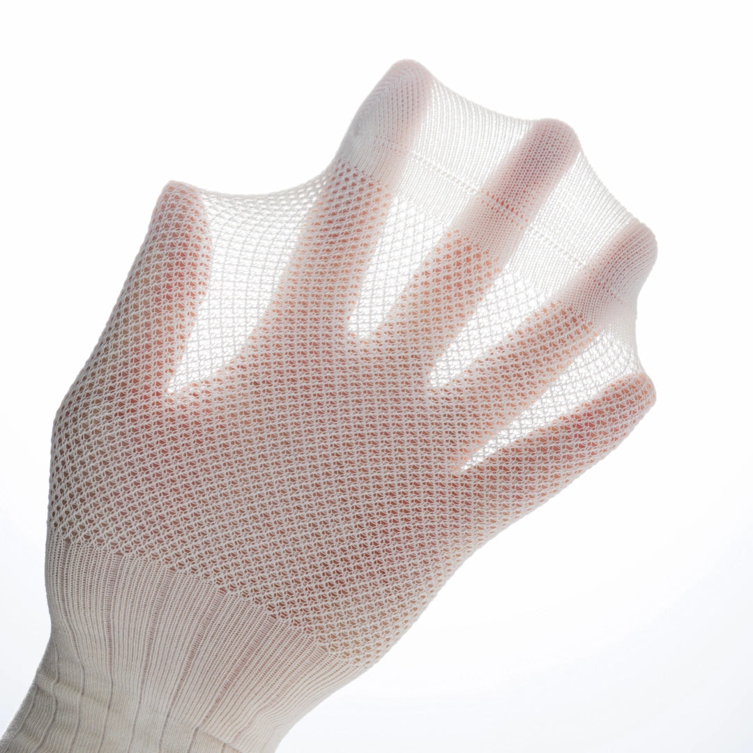 Kids' 99% Cotton Ultra-Soft Mesh Crew Socks (4-Pack) - sock set showing breathable mesh comfort